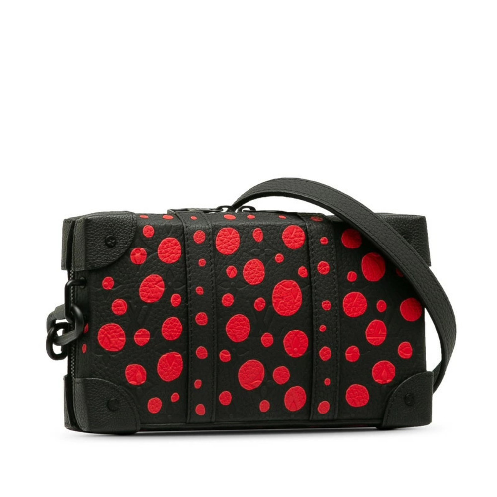 Louis Vuitton Yayoi Kusama Monogram Dot Soft Trunk Wallet LV Shoulder Bag